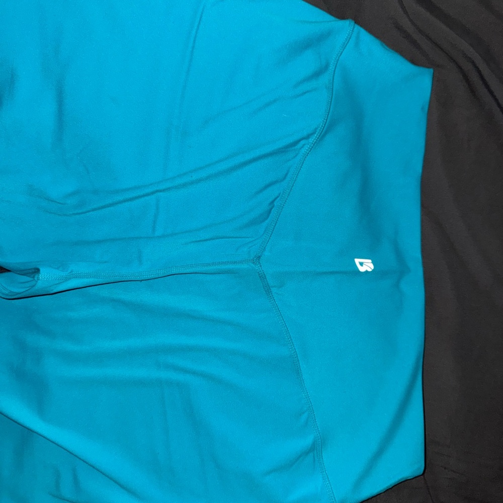 BuffBunny Teal and Black Leggings